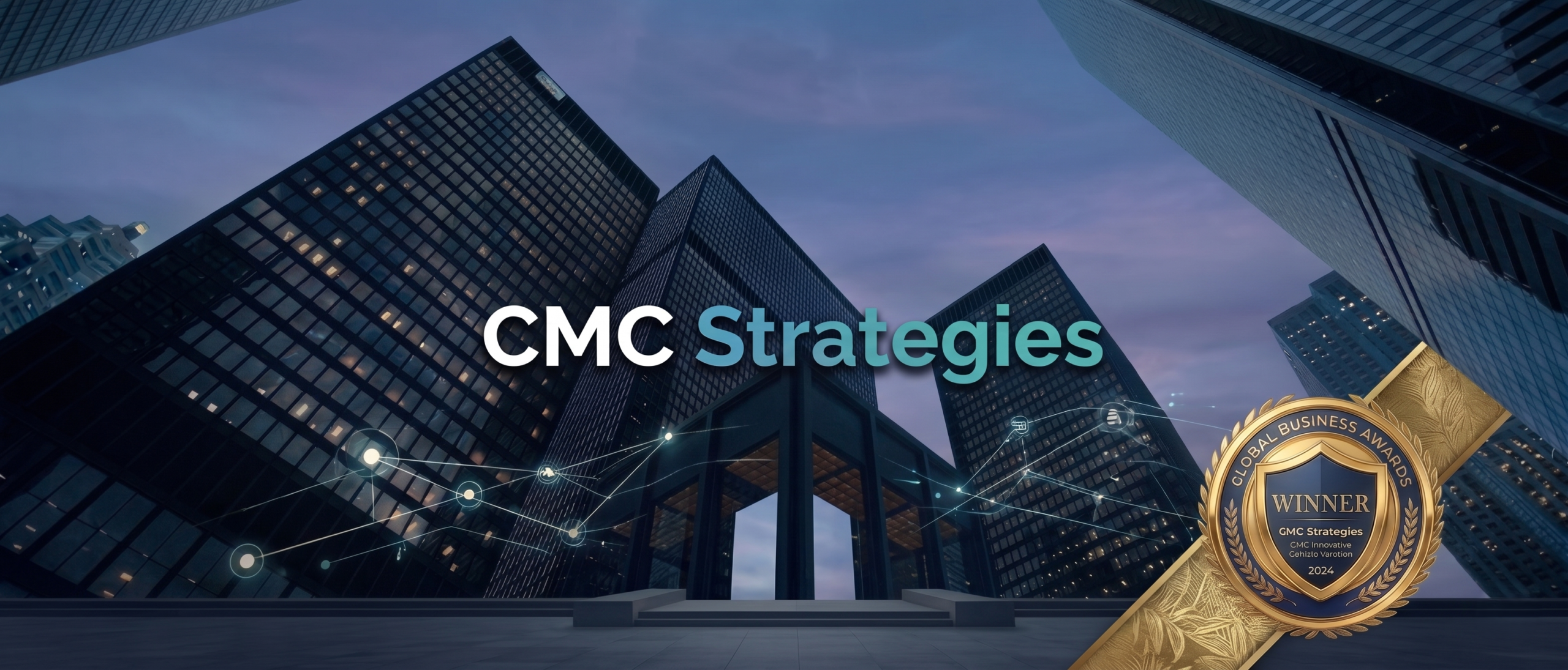 CMC Strategies Celebrating the Broker Of The Year Award